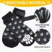 Desitation Anti-Slip Dog Socks - Double-Slip Paw Protectors with Adjustable Straps for Traction on Wood Floors - International Shipping Available - Buy Online on GoSupps.com