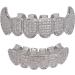 Shop Iced Hip Hop Grillz for Men & Women | Silver Teeth Decorations for Halloween & Parties - Buy Online on GoSupps.com