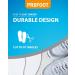 Profoot Men's Double Cushion Insoles - Extra Thick Dual Layer Comfort - 2 Pairs Beige One Size - International Shipping Available - Buy Online on GoSupps.com