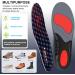Premium Gel Running Insoles for Men & Women - Shock Absorption & Arch Support for Active Sports | Size M 10.8 in - Buy Online on GoSupps.com
