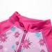 Bonverano Baby Girls UPF 50+ Sunsuit with Sun Cap, 12-18Months, Flowers Pink - Buy Online on GoSupps.com