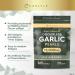 Odourless Garlic Capsules 15000mg | 365 Count | High Strength Garlic Oil | One Year Supply | No Artificial Preservatives | by Carlyle - Buy Online on GoSupps.com