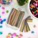 Mijoma Acid Fruit Gum Stripe 3-Seater Set 900g - Vegan Halal Natural Dyes - Strawberry Kola Tutti Frutti - Delicious Candy for Any Occasion - Buy Online on GoSupps.com