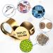 3 Pieces Illuminated Jewelers Loupe Set - 30X 40X 60X Magnifying Glass for Gems, Jewelry, Coins, Stamps, Watches - Foldable Loupe Magnifier with Light - Buy Online on GoSupps.com