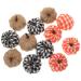 Zerodeko Foams Fake Pumpkin 12pcs Thanksgiving Pumpkin Artificial Party Supplies Environmental Foam Thanksgiving Assorted Fake Pumpkins Assorted Color 8.50X8.50X7.50CM
