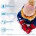 JAN & JUL Waterproof Stay-on Winter Snow Mittens Fleece-Lined | Baby Toddler Girls Boys 2-4Y | Winter Flower S | With Thumb - Buy Online on GoSupps.com