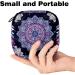 Stylish Indian Mandala Storage Bags for Women | Large Menstrual Cup Pocket & Zipper - Perfect for Period Inserts & Accessories - Buy Online on GoSupps.com