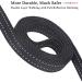 Vivaglory Traffic Handle Dog Leash - Reflective Padded Handles Strong Metal Hook - 1.2m Training Leash for Dogs - Black - Buy Online on GoSupps.com