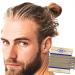 Havhaf Knotted Men's Hair Gum | No Damage Durable Bun & Curl Hair Ties for Long Thick Hair | 5-Piece (Cream) | Elastic & Strong for Boys - Buy Online on GoSupps.com