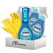 Dawn Platinum Powerwash Dish Spray Set. Includes One-16 Oz of Dawn Ultra Platinum Powerwash Dish Spray Fresh Scent Two Refill Spray Set and a Dishwashing Gloves - Easy Spray Wipe Rinse Formula!