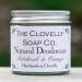 Clovelly Soap Co Natural Handmade Deodorant Balm Patchouli & Orange 60g Glass Jar - Buy Online on GoSupps.com