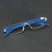 MMOWW 4-Pack Randless Reading Glasses for Men & Women - Clear Rectangular Blue Light Blocking (2 Black + 2 Blue 1.5x) - Stylish & Comfortable International Shipping - Buy Online on GoSupps.com