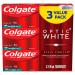 Colgate Optic White Stain Fighter Teeth Whitening Toothpaste Fresh Mint Gel - 90 ml 3 Pack Fresh Mint Gel 90 g (Pack of 3)