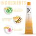 GK HAIR Global Keratin Professional Hair Color Cream - Nourishing SuperLighteners & Permanent Natural Toner Dye (3.4 Fl Oz) - High Performance for Long Lasting Results - Buy Online on GoSupps.com