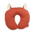 SIGIKID 39840 Neck pillow fox yellow for girls and boys from 1 to 8 years red orange/fox