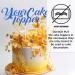 WedDecor Happy Mothers day Light Gold Glitter Cake Topper Hexagon Love Heart Best Mom Cake Picks For Mother's Day Celebration Cake Decoration Theme Party Supplies Happy Mothers Day - Hexagon Light Gold - Buy Online on GoSupps.com