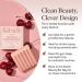 Kitsch Cleansing Tart Cherry Soap Bar with Refreshing Scent - Eco-Friendly Body Wash Women Love - Cherry Solid Bar Soap for Daily Use - Silicone Sulfate and Paraben Free Made in USA - 4oz - Buy Online on GoSupps.com