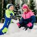MCTi Kids Waterproof Winter Ski Mittens - Black X-Small (8-11 years) - Buy Online on GoSupps.com