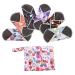 Hemoton 1 Set Napkin Organic Nursing Pads Leak Proof Panties Leakproof Panty Washable Incontinence Pads Comfortable Reusable Towels Membrane Menstrual Pad Soft