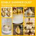 Buy Wwtop Gold Edible Glitter 5G | Food & Drink Glitter Powder for Cakes Chocolate Cupcakes & More - Perfect for Valentine's Day - Buy Online on GoSupps.com
