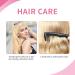 Beauty7 DIY Hair Extensions - 50 PC Remy Real Hair U-Tips 20 Inch Platinum Blonde #60 - 50cm Bonding Hair Extensions - Buy Online on GoSupps.com