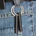 bayite 2 Inch Ferrocerium Flint Fire Starter Rod with Keychain Ring - Pack of 2 - Buy Online on GoSupps.com
