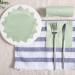 100 Pack Sage Green Cocktail Napkins - 2-Ply Disposable Napkins for Events & Parties - Buy Online on GoSupps.com