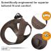 Buy Air-Mesh Brown Vest Harness 2XS - D-Ring Buckle for Pets | International Shipping Available - Buy Online on GoSupps.com