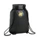 WaterSeals Lewis N. Clark Cinch Locking Backpack | Waterproof Drawstring Bag | Anti-Theft Combination Lock | For Men & Women | Black