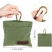 Jeffdad Dog Treats & Free-Handed Feed Bag for Training - Green Carabiner Closure | Perfect for Puppies - Buy Online on GoSupps.com