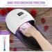 Oukaide 2 in 1 UV Lamp Nail Dryer - 48W LED Device for Gel Polish & Shellac with Timepiece Sensor | Fast-Drying Nail Care - Buy Online on GoSupps.com