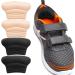 WLLHYF Kids Heel Grips - 4 Pieces Self-Adhesive Cushion Inserts for Better Shoe Fit | Prevent Skin Rubbing and Blisters | Suitable for Toddlers, Girls, Boys, and Women | Black & Skin Color - Buy Online on GoSupps.com