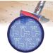 Replacement HEPA Filter Fit DC25 Vacuum Cleaner Filters Compatible with 916188-05 914790-01 for Micro Dust Reduction Easy to Install Washable Reusable Post Filter - Buy Online on GoSupps.com