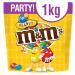M&M's Peanut Chocolate Party Bulk Bag Movie Night Snacks to Share 1 kg