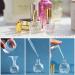 Yu Feng Set: 12.10ml Portable Refillable Transparent Glass Spray Bottles | Travel Cosmetic Containers for Parties & Must-Have Tool - Gold - Buy Online on GoSupps.com
