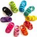 100 Pcs Seamless Cotton Baby Hair Ties for Girls - Multicolor Toddler Hair Elastics Ponytail Holders (10 Colors) - Buy Online on GoSupps.com