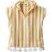 Buy Vertbaudet Baby Bath Poncho - Yellow Striped (Size 74-80) | International Shipping Available - Buy Online on GoSupps.com