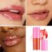 Jelly Lip Oil Gloss - Hydrating Tinted Shine Moisturizing & Plumping Lip Mask for Women | Watermelon Flavor - Buy Online on GoSupps.com