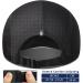 GADIEMKENSD Women's Race Day Running Cap - Lightweight Performance Mesh Hat for Excellent Ventilation and Reflective Safety in Black - Buy Online on GoSupps.com