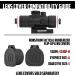 Monstrum S330P 3X Prism Scope in Black - High Quality Optics for Precision Shooting - Buy Online on GoSupps.com