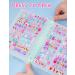 Aphlos Press On Nail Storage Organizer | Detachable Loose-Leaf Book for Nail Art | A5 Size | Green + Yellow Combo - Buy Online on GoSupps.com