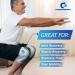Compressa Knee Compression Sleeve for Women & Men Premium Knee Brace for Pain Relief, Arthritis, Injury Recovery | Non-Slip Support for Muscle Recovery & Joint Pain - Buy Online on GoSupps.com
