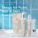 Gillette Venus Pubic Hair Trimmer with 1oz Exfoliant - Gentle Skin Care Combo - Buy Online on GoSupps.com