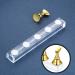 Acrylic Nail Display Stand - 2 Sets Magnetic Practice Holder for False Nail Tips - Gold and Silver | Fingernail DIY Manicure Tool - Buy Online on GoSupps.com
