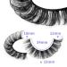 JIMIRE Fluffy Curly Faux Mink False Eyelashes - Cat Eye Russian Look - 7 Pairs Pack - Buy Online on GoSupps.com