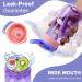 SUPPRUI Kids Water Bottle with Straw - 480ML Leak Proof BPA-Free for School Boys & Girls (Purple) - Buy Online on GoSupps.com