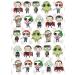 24 Halloween Horror Cupcake Toppers Theme #2 (PRECUT Optional) Edible Cupcake Toppers - Stand Up/Lie Flat/Lie Flat Wafer Cake Decorations (UNCUT Pack of 24) - Buy Online on GoSupps.com