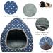 Guinea Pig Bed and Hide Soft Warm Hamster Bed House Cave Nest for Small Animal Chinchilla Hedgehog Ferret Bunny - Buy Online on GoSupps.com