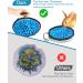 OVERTANG Rabbit Foraging Mat - 12 x 12 Polar Fleece Snuffle Feeding Toy for Small Pets | Bunny, Guinea Pigs, Chinchillas, Ferrets - Buy Online on GoSupps.com