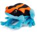 Zappi Co Plush Kids Stuffed Toy - Safari Animals Collection - 20cm - Orange/Blue Poison Dart Frog - Buy Online on GoSupps.com